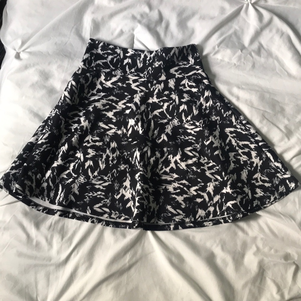 Charlotte Russe black and white skirt!